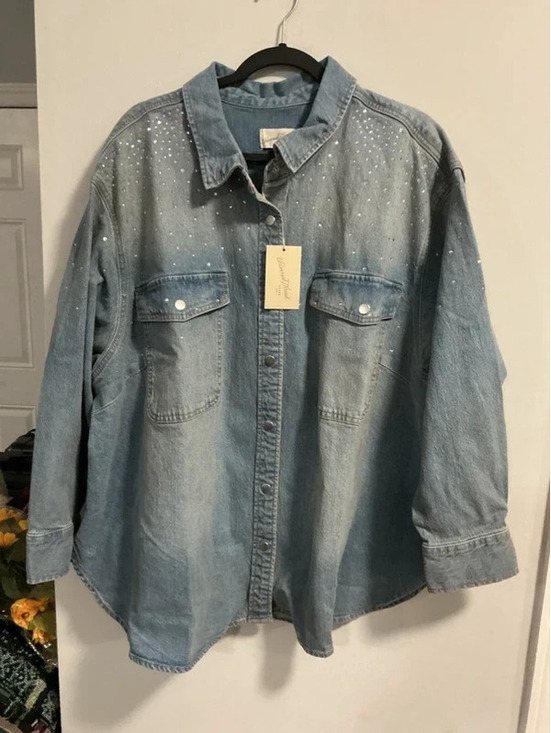 Universal Thread Jackets & Blazers - 3X Jean Jacket Shirt 562